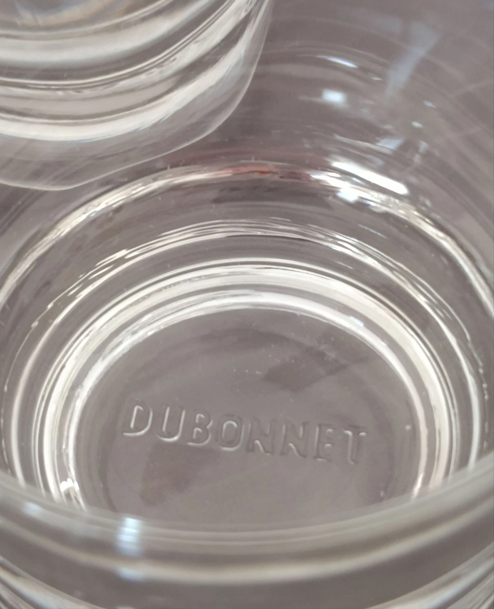 4 verres publicitaire Dubonnet  – photo 4